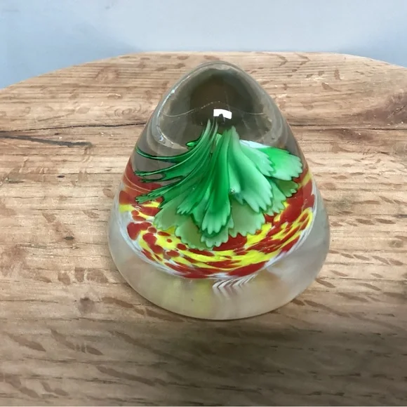 Vintage - Art Glass Murano Style Millefiori Paperweight - Excellent Condition - Picture 7 of 13